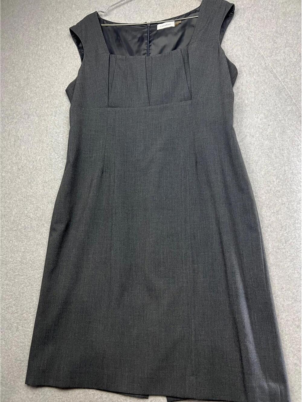 Calvin Klein Sheath Womens Dress  14 Career Office Modern Simple Work - Picture 2 of 12